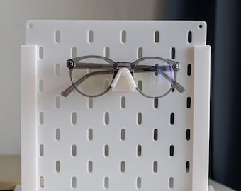 Brillenhalter für IKEA SKADIS - 3D gedruckt - Zubehör für Pegboard