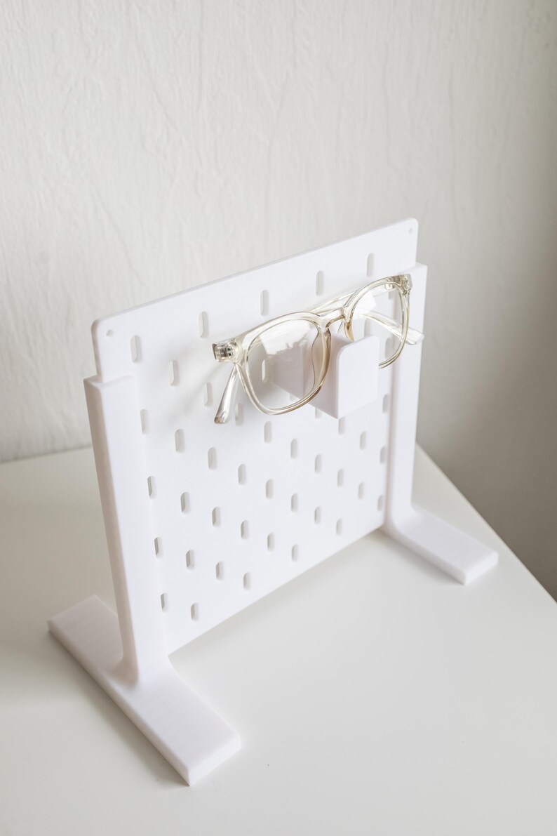 Brillenhalter für IKEA SKADIS – 3D gedruckt – Zubehör für Pegboard 2