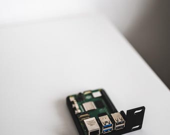 3D Printed Rackmount for Raspberry Pi 4/5 – 1U 19/10-Inch Mounting