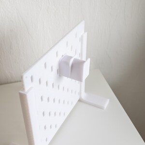 Brillenhalter für IKEA SKADIS – 3D gedruckt – Zubehör für Pegboard imagen 7