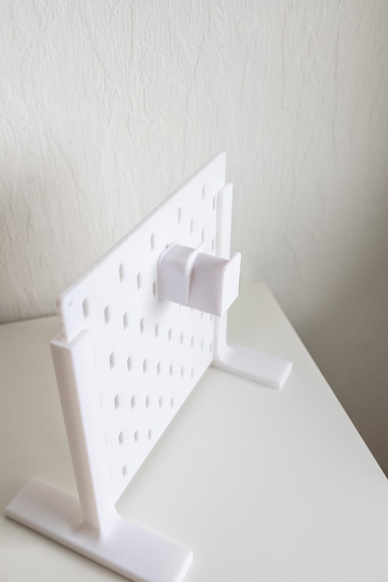 Brillenhalter für IKEA SKADIS – 3D gedruckt – Zubehör für Pegboard imagen 7