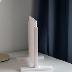 Set mit 2 Steckplatten-Stützfüßen für IKEA Skadis oder Uppspel – Stabilität leicht gemacht