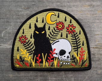 Death Wont Take Me 3x4in Embroidered Patch