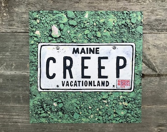 Maine CREEP 8x8in Giclee Print