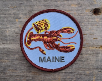 Maine Lobster 3x3in Patch