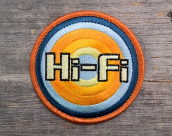 Hi-Fi 3x3in Embroidered Patch