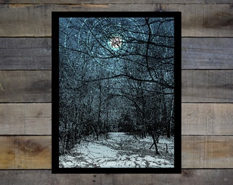 Night Sky 8x10in Giclee Print