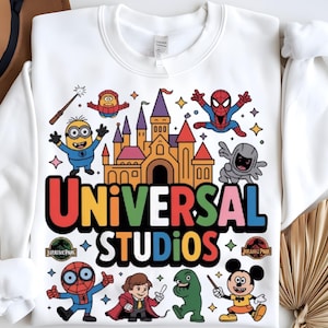 Universal Studios Halloween PNG, Universal Studios Png, Family Vacation Png, Mouse and Friends Png Halloween Theme,Vacay Mode Png