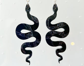 Reputation Snake Acrylic Earrings