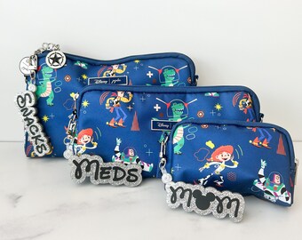 Shimmer Mama Mouse 3-Piece Acrylic Bag Charm Set