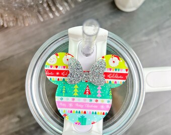 Magical Mouse Christmas Present 40oz Stanley Tumbler Topper