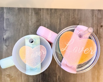 Lover Iridescent Heart Stanley Topper 30oz & 40oz
