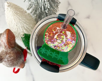 Magical Mouse Snow Globe Stanley Quencher 2.0 Topper- 40 oz