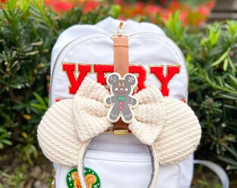 Christmas Wreath Mouse Slider Ear Holder