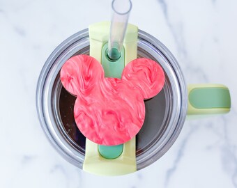 Pinky Promise Mouse Stanley Quencher 2.0 Topper- 40oz