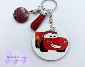 Brelok inspirowany Zygzakiem McQueenem – Urocze akcesorium