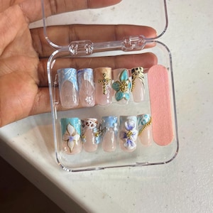 y2k Druck auf Nagelset