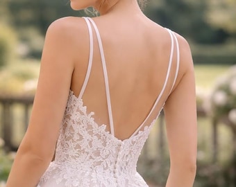 Thin Satin Straps, Spaghetti Straps