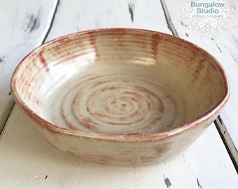 Ceramic Pasta Bowls, Pottery Bowl, Ceramic Salad Bowl