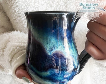 Ceramic Mug, Coffee Mug, Pottery mug in handmade, Ceramic drinking mug