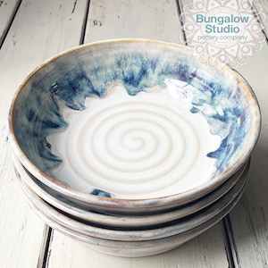 Ceramic Pasta Bowls, Ceramic Salad Bowls, Pottery Bowls