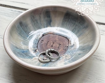 Ring Dish, Ceramic Jewelry Dish For Rings