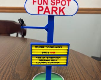 Fun Spot Park Indiana | Desktop Sign