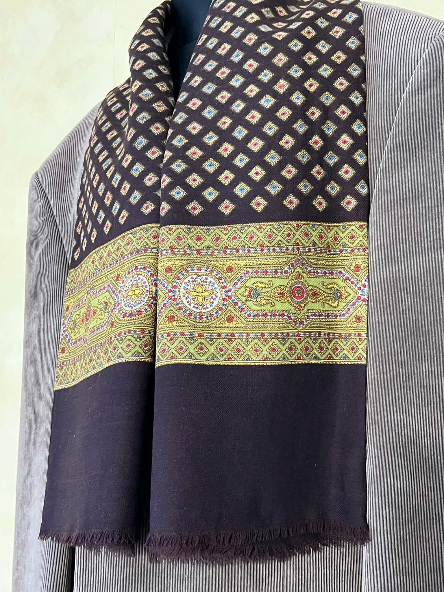 Charvet silk scarf - Etsy 日本