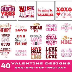 Valentine Svg Bundle, Valentines Day Svg, Be Mine Svg, My First Valentine Day, Valentine Gift Svg, Valentine Vibes Svg, valentine qoute,Cute