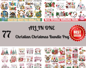Christmas Bundle Png, Merry Christmas Png, Christmas Png, Santa Claus PNG, Bundle Png, Sublimation Designs, Digital Download