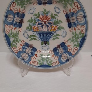 beautiful makkum tiler earthenware wall plate