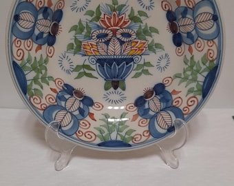 beautiful makkum tiler earthenware wall plate