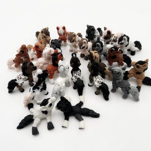 Tiny Horses Collection, Gift for Horse Lovers, Stocking Stuffers, Birthday or Classroom Gifts, Articulated Fidgets, Collectible Figurines