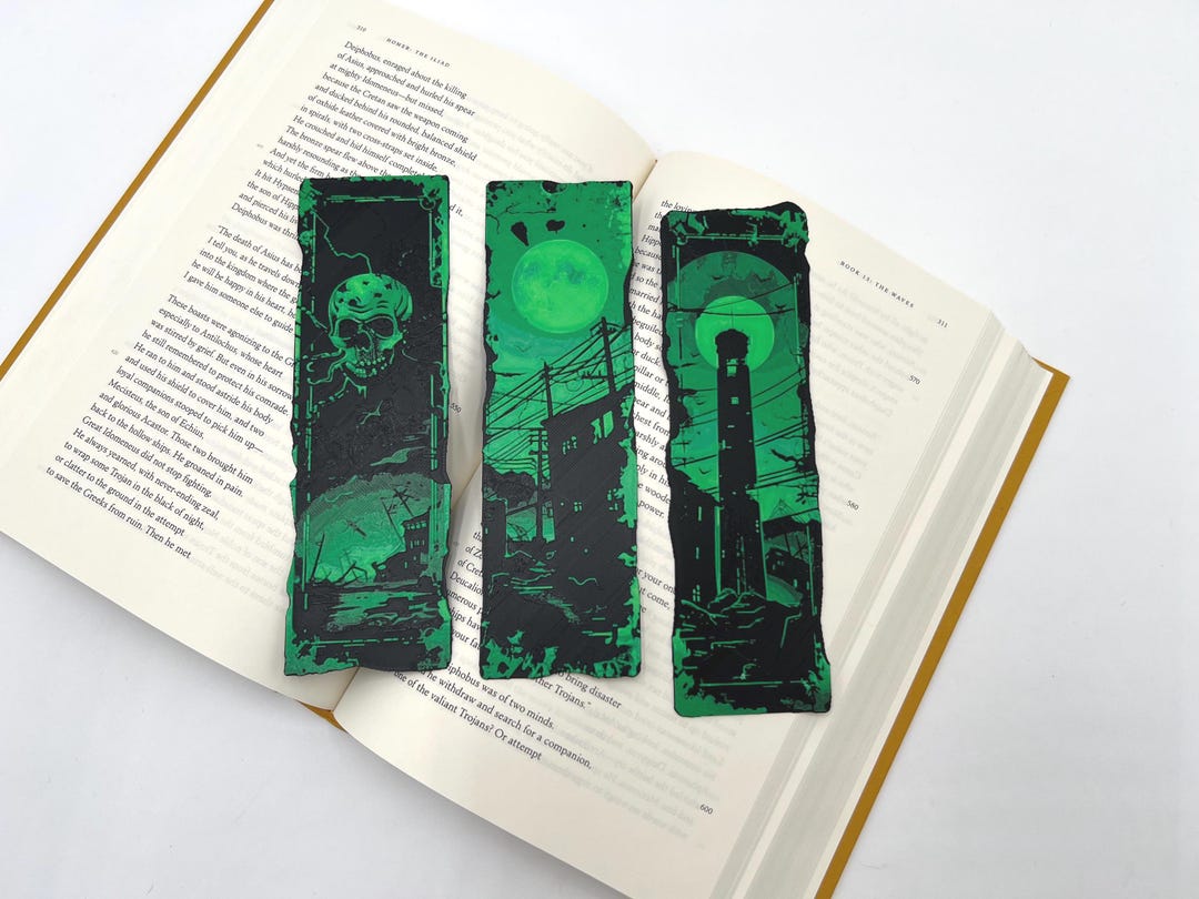 Apocalypse Bookmarks, Set of 3, Perfect Gift for for Avid Readers and ...