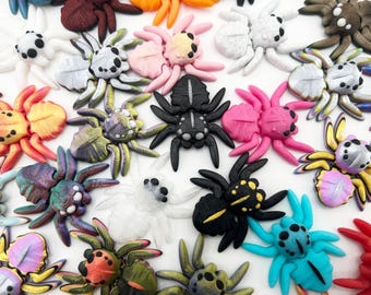 Tiny Spiders, Gift for Animal Lovers, Parties, and Birthdays, Halloween-Themed Décor