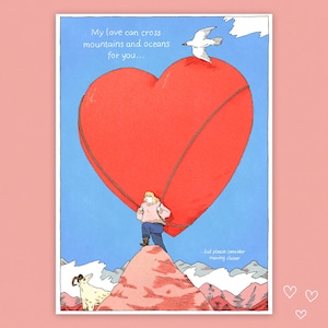 Confezione da 10 cartoline per i teneri lontani