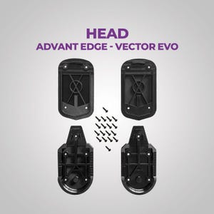 1 paio di solette/cuscinetti per talloni per scarponi da sci HEAD Advant Edge / Vector Evo