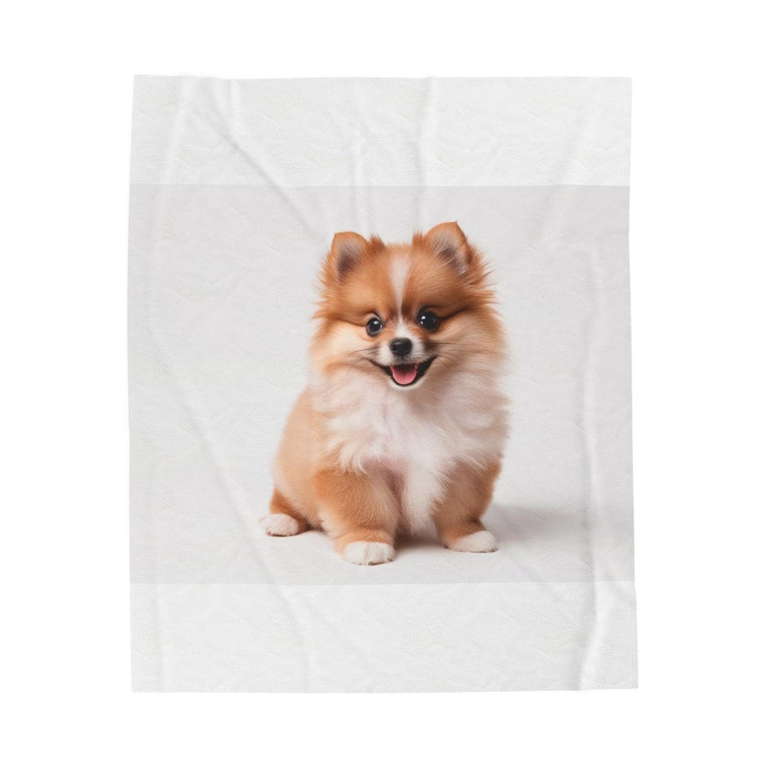 Cozy Pomeranian Friends Quilted Blanket NCU0PT1911 main image 1
