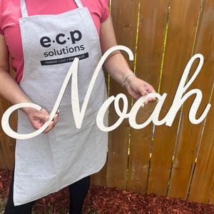 Benutzerdefinierte Holz Namensschild | Personalisierte Babywand Name | Kinderzimmer Wand Dekor | über Krippe Zeichen | Kinderzimmer-Babyparty-Geschenk | Namensausschnitt Zeichen |
