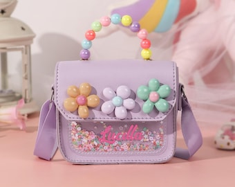 Personalized Handbag,Handbag Gift,Children's handbags,Customized Gifts,Crossbody Bag,Little Girl Gift,Personalized Kids Funny Bag For Girls