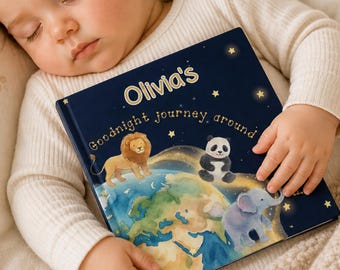 Personalized Baby Bedtime Story Book Custom Name Keepsake Baby Gift Meaningful Newborn Gift for Boy or Girl from Grandparents