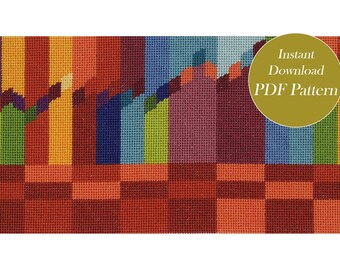 Colour Music – Cross Stitch Pattern – Instant Download PDF