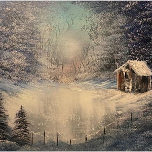Winter Feels- original oil painting