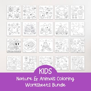 Printable Coloring Pages For Kids Toddlers Animal Coloring Book Printables Coloring Page Color Activity Homeschool activities