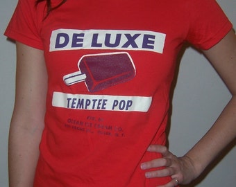 De Luxe Ice Cream 1940s vintage design shirt (women)  small, medium, large, xl
