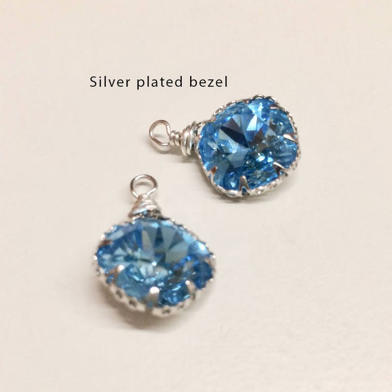 Swarovski Crystal Charms Swarovski Crystals Mother's Day Etsy