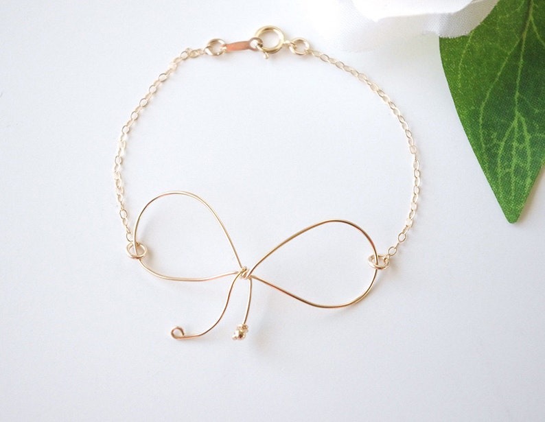 Love Knot Bracelet Sterling Silver Etsy