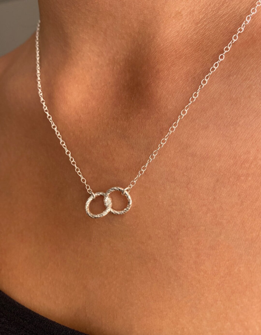 8uede スウェード DOUBLE RING NECKLACE VONIQUE / 8UEDE