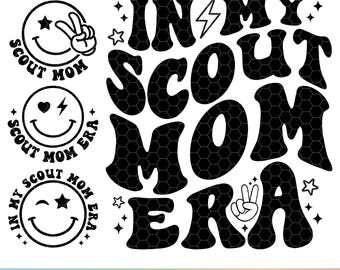 In My Scout Mom Era SVG PNG, Scout Mom Era Svg, In My Scouts Era Svg, In My Scout Mom Era Shirt, Scout Mom Gift, Troop Svg, Scout Svg