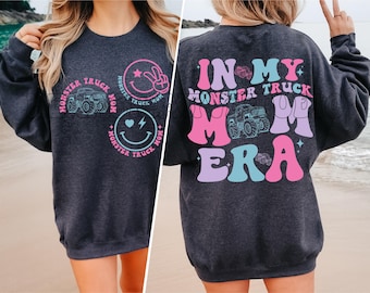 In My Monster Truck Mom Era PNG SVG, Monster Truck Mom Era Svg, Monster Truck Svg, Monster Truck Dad Era Svg, Monster Truck Mama Era Svg
